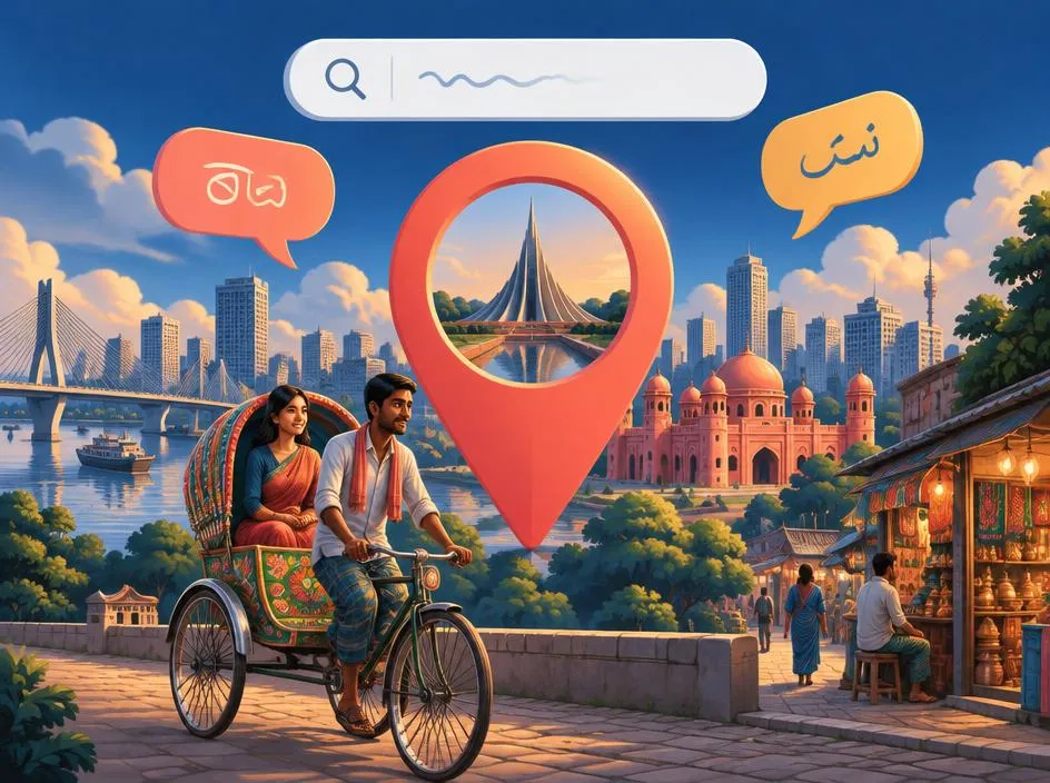 Illustration of local search across Bangladeshi cities